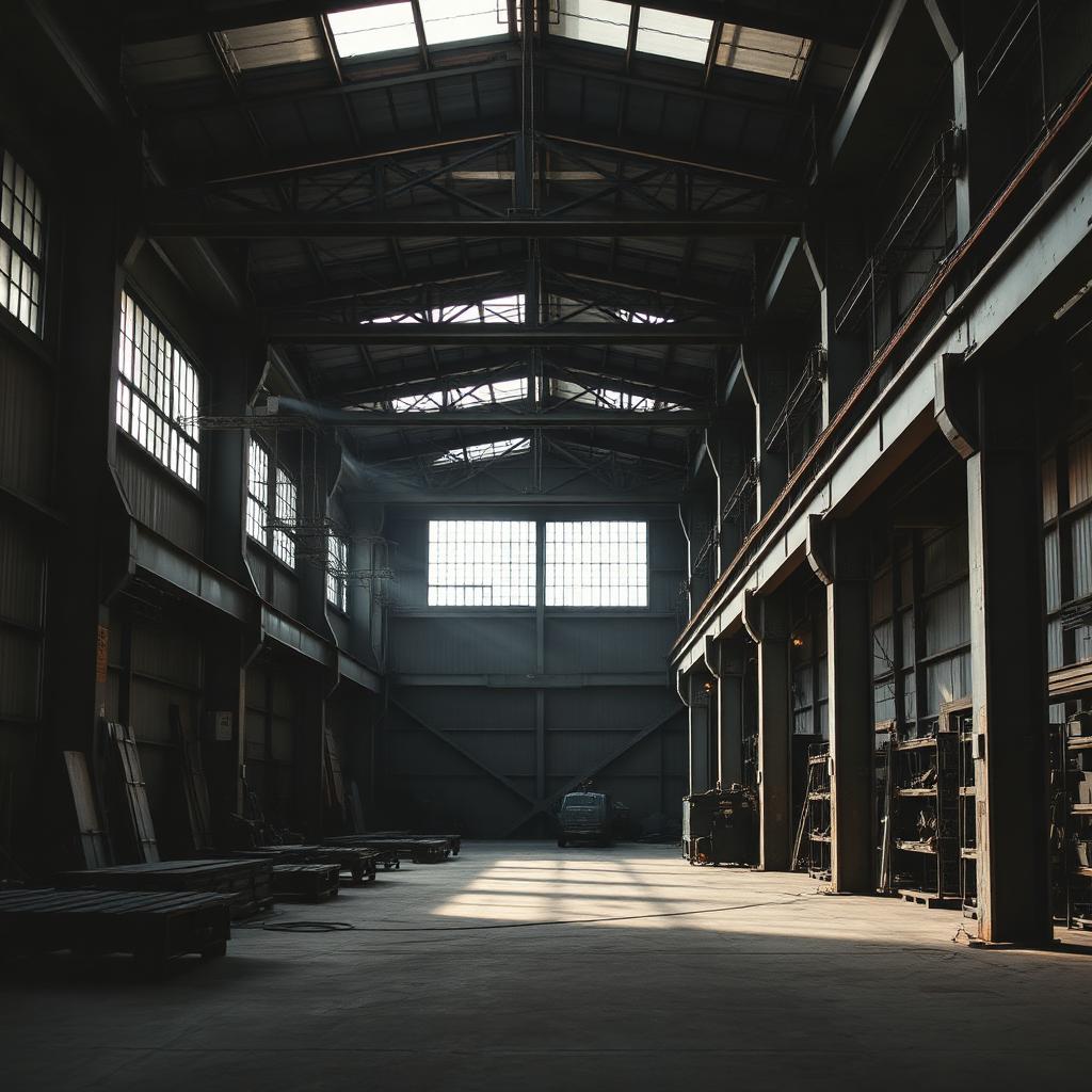 Industrial fabrication workshop